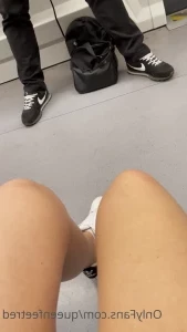 Queenfeetred - Pantyhose and adidas superstar- u like this combination