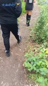 Bunnyblacked - Bet you wish you was at the park to perv part 3