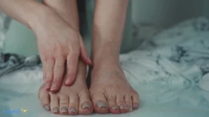 Toetallydevine - mrfootographer gets a whiff and taste of my feet