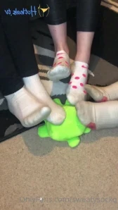 Sweatysockq - Chloe modelling her socks part 10