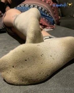 Sweatysockq - Close up of two pairs on very dirty smelly sweaty socks part 12