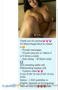 Marianagai-free - Tia tiatan072 and Maria collaboration video We