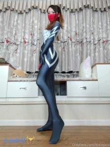 Staceyxixi - I m a doll in bikini high cut bathing suit and thigh high