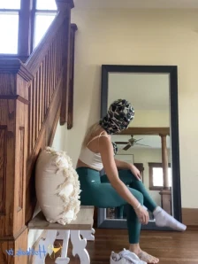 Officialskimaskgirl - SHOWING OFF MY UPSTAIRS AND DOWNSTAIRS tits out