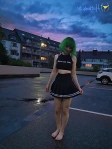 Lei_id0lls - cute sleepy photos in my short pyjama showing you my bare