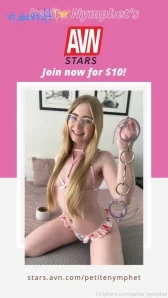 Petite_nymphet - Cute lil sleepyhead New photoset just dropped on part 3