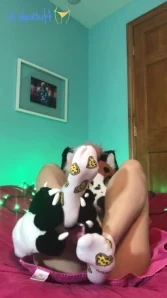 Fox_anatomy - 8 minutes of teasing showing off and fucking myself with