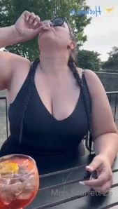 Missscarlett25 - First big drink in a while x Hope you guys enjoy it