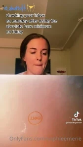 Sophieemerie - I love seeing my lower belly bulging from cock it makes part 1