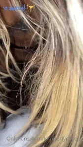 Kimberlychixxx - look at how gaped my tiny asshole is