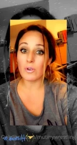 Mutinywrestling - Messy hair dont care Thats how every women should 