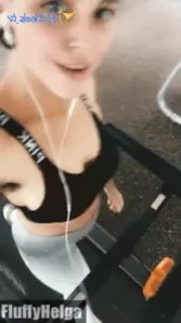 Fluffyhelga - a video for feet lovers wanna cum on them
