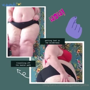 Abigailbarrybbw - 44 minutes of inundated ABINESS - Lots covered cum part 15