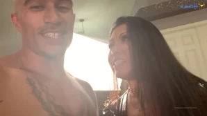 Kingnoire - BTS time lapse from the scene Undressed King Noire TS