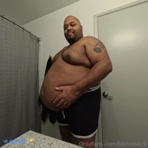 Blkhole420 - Fat guy in a little car and chugging some half and half