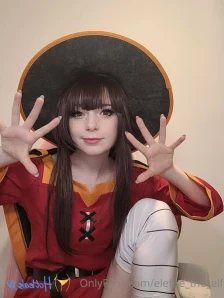 Elefire_the_elf - your nerdy gf teases you in her stockings 3nylon part 4