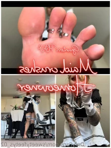 Sweetyfeetys_02 - Foot worship bundle with redheels1 Are you feeling part 12